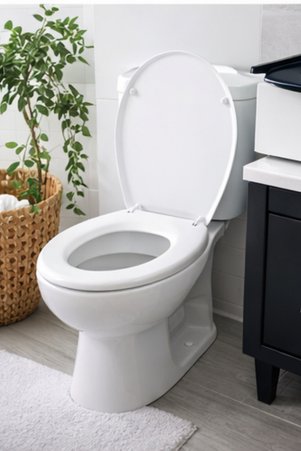 BANİO HOME Banio - EKO Hijyenik Kolay Kurulum Klozet Kapağı Beyaz