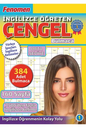 MAXİ Fenomen İngilizce Öğreten Çengel Bulmaca Orta Seviye 1