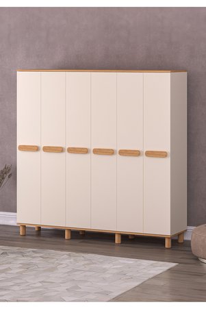 Rabi Mila 6 Kapaklı Aytaşı - Meşe Gardırop