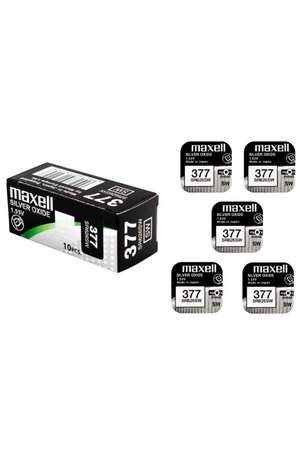 Maxell Sr626sw 377 Saat Ve Cihaz Pili - 5 Adet