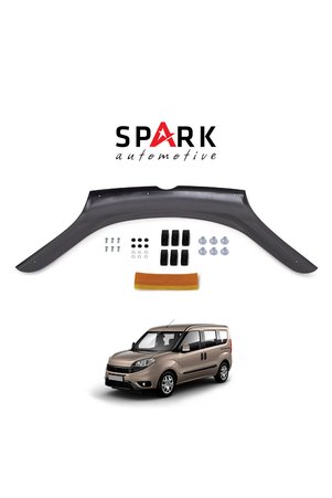 Spark Automotive Fiat Doblo 2015-2022 Yıl Aralığı Uyumlu Kaput Rüzgarlığı 3mm