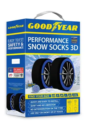 Goodyear Kar Çorabı A+ Kalite Yüksek Performanslı Kar Zinciri