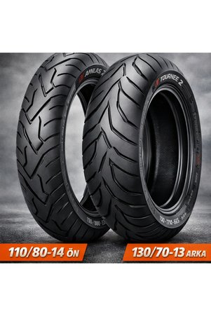 AnLs Honda PCX Lastik Takımı 2020-2026 Tournee 2 110/80-14 Ön 130/70-13 Arka 4 Mevsim 2026 Üretim Uyumlu