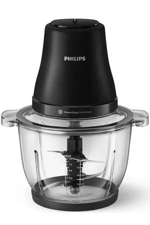 Philips HR1502/00 3000 Serisi Doğrayıcı 500 W PowerChop Doğrama 2Lt Kase 2 Hız Ayarı