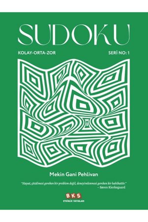 BKS ETKİNLİK YAYINLARI Cep Sudoku 1 / Mekin Gani Pehlivan / / 9786259321547