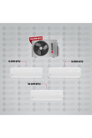 Arçelik 1+3 Multi Sistem Klima / 24100 Md Pro Dış Ünite