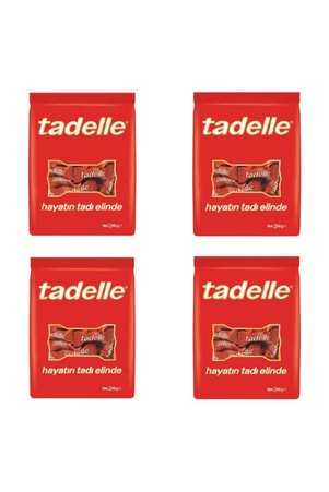 Tadelle Mini Fındık Dolgulu Sütlü Çikolata 200 gr x 4 Pk