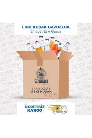 Gazozluk Eski Kuşak Karma Gazoz Kolisi