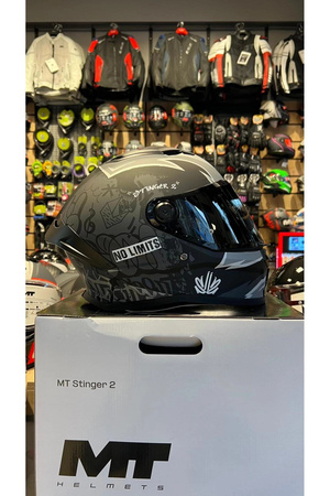 MT Helmets MT Kask FF126 Stınger 2 Tagger B2 MAT