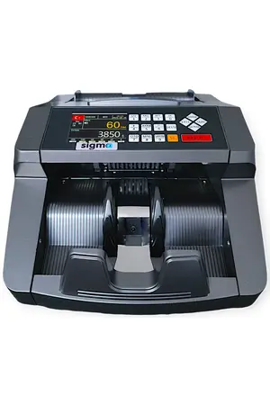 Sigma SC7520 Karışık Para Sayma Makinesi TL Karışık USD ve Euro Adet Sayım + Konuşma + Müş. Ekranı