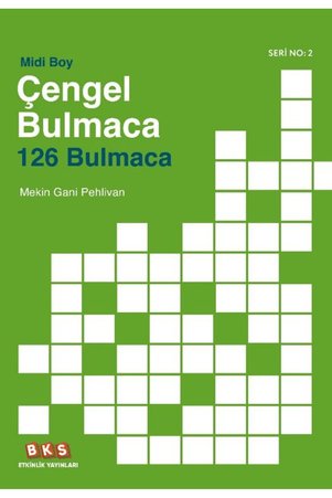 BKS ETKİNLİK YAYINLARI Midi Boy Çengel Bulmaca 2 / Mekin Gani Pehlivan / / 9786259321585
