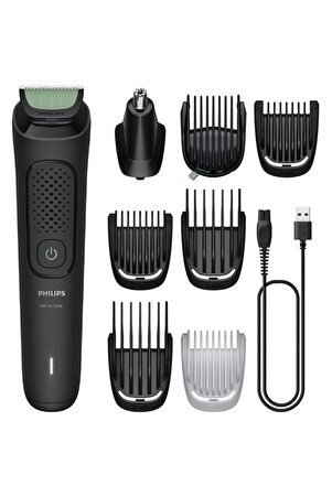 Philips 3000Serisi 8in1 Erkek Bakım Seti Yüz/Saç/Vücut Tıraş Makinesi Cilt Dostu Bıçaklar MG3940/15