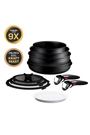 TEFAL Ingenio Experience Fusion Core 9X Büyük Tava Ve Tencere Seti - 11 Parça