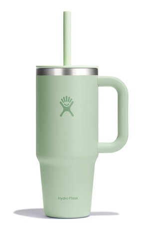 Hydro Flask All Around Travel Tumbler Pipetli Termos 710 ml - Aloe Yeşil