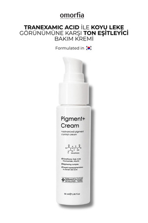 OMORFİA Cilt Beyazlatıcı Leke Karşıtı Aydınlatıcı Glutatyon İçerikli Bakım Kremi 50 ml