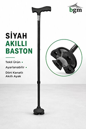 bgm Siyah Akıllı Baston