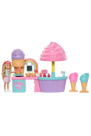 Barbie Club Chelsea Dondurma Dükkanı Oyun Seti JMJ42
