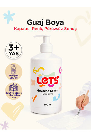 Lets Guaj Boya Beyaz 500 ml