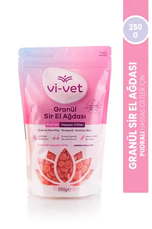 Vi-vet Granül Ağda Soyulabilir El Ağdası Boncuk Ağda - Pudralı