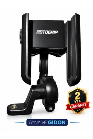motogrip KL-41 Titreşim Önleyicili Motosiklet Telefon Tutucu