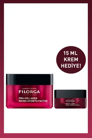 Filorga PRO-Collagen Mıcro Growth Factors Sıkılaştırıcı ve Lifting Etkili Krem 50 ml + Mini Krem 15 ml