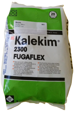 Kalekim Flex Beyaz Derz Dolgu 2300 Fuga Flex 1 kg Çatlama Yapmaz - iÇ ve Dış Mekana uygulanabilir