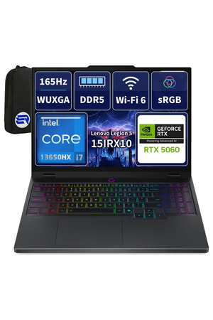 Lenovo Legion 5 15IRX10 83LY00PYTREP2 Intel Core i7-13650HX RTX 5060 16GB RAM 1TB SSD 15.3 Wuxga IPS 165Hz Windows 11 Pro + ElektroPasaj Çanta