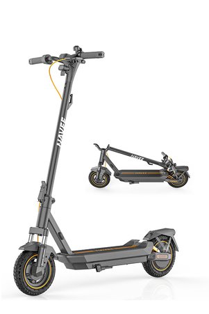 Navee GT3 Pro 1000 Watt 60 Km Menzil Elektrikli Scooter Siyah