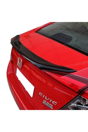 Genel Markalar Civic Fc5 Uyumlu Oem Anatomik Spoiler Piano Black