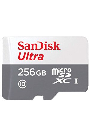 SanDisk Ultra 256gb 100mb/s Microsdxc Uhs-ı Hafıza Kartı Sdsqunr-256g-gn3mn