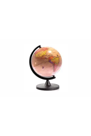 Artı Işıksız Antik Dünya Küre 16 Cm