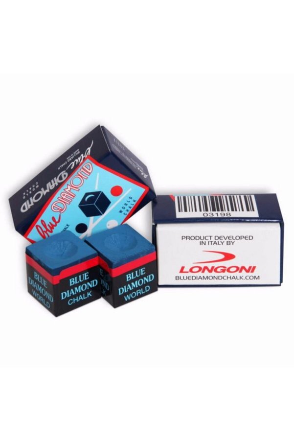 Blue Diamond Bilardo Iskata Tebeşiri 1 Paket 2 Adet