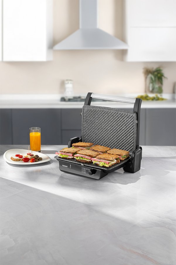 Homend Toastbuster 1334h Tost Makinesi Mat Siyah