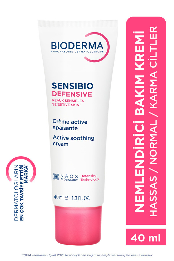 Bioderma Sensibio Defensive Hassas Normal Ciltler Antioksidan E Vitamini Nemlendirici Bakım Kremi 40 ml