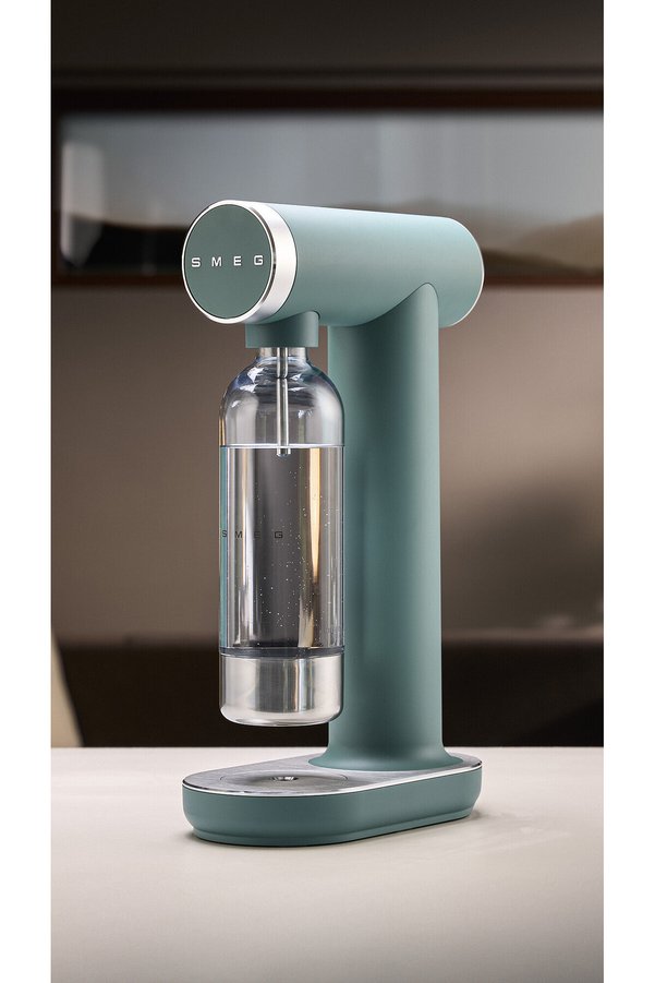 SMEG Soda Makinesi Tritan™ Renew Mat Emerald Green