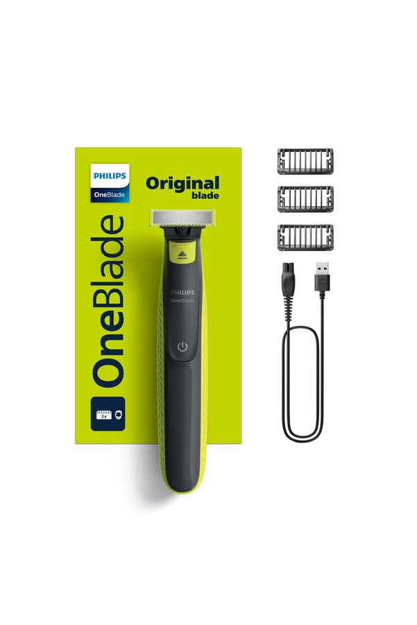 Philips OneBlade QP2724/10 Yüz Hibrit Tıraş Makinesi Sakal Şekillendirici Islak&Kuru 3 Sakal Tarağı