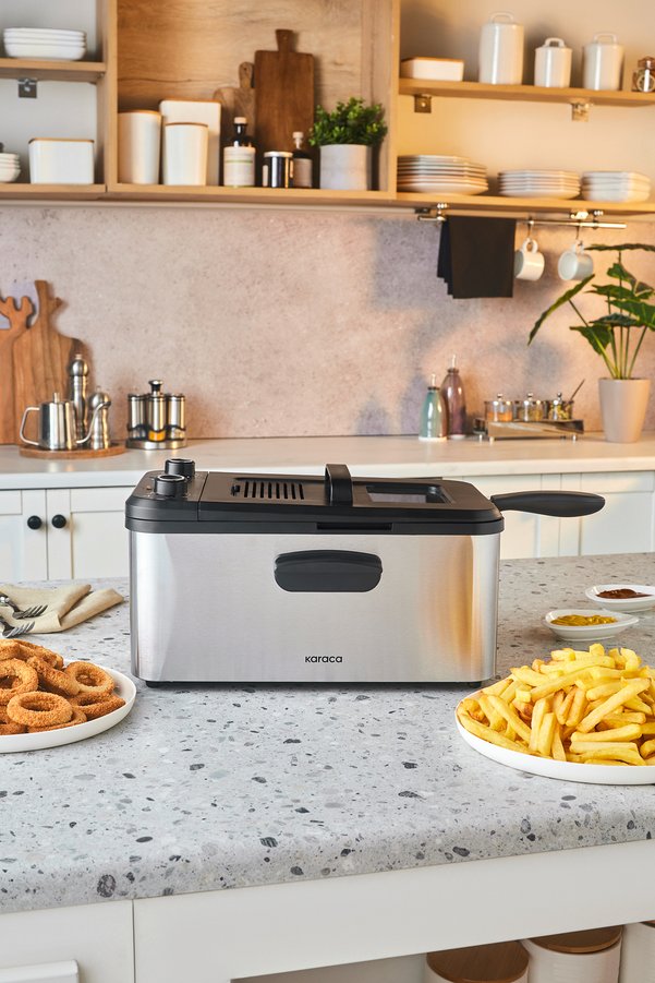 Karaca Inox Yağ Filtreli Zamanlayıcılı Fritöz XL 3 2L