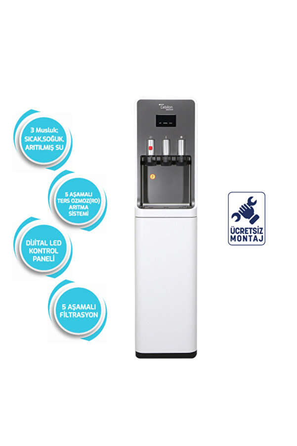 AURA Cebilon Diamond Arıtmalı Su Sebili