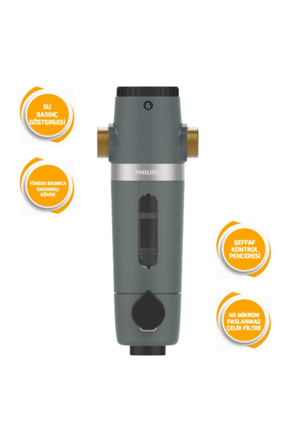 Philips Ön Filtre Tüm Ev İçin Su Koruma Sistemi Awp1830