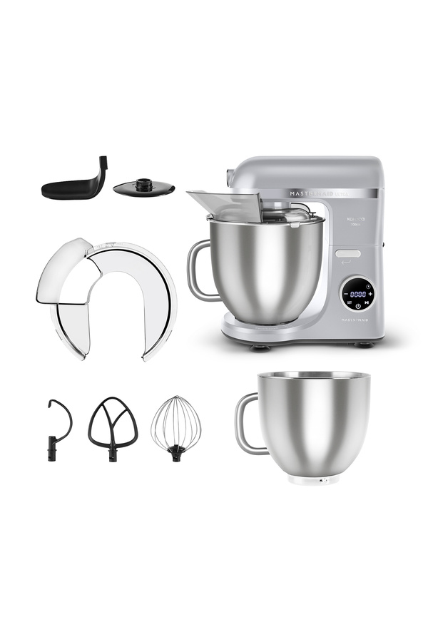 Karaca Mastermaid Chef Ultra D2000 Dijital Ekranlı Hamur Yoğurma Makinesi Silver 7L