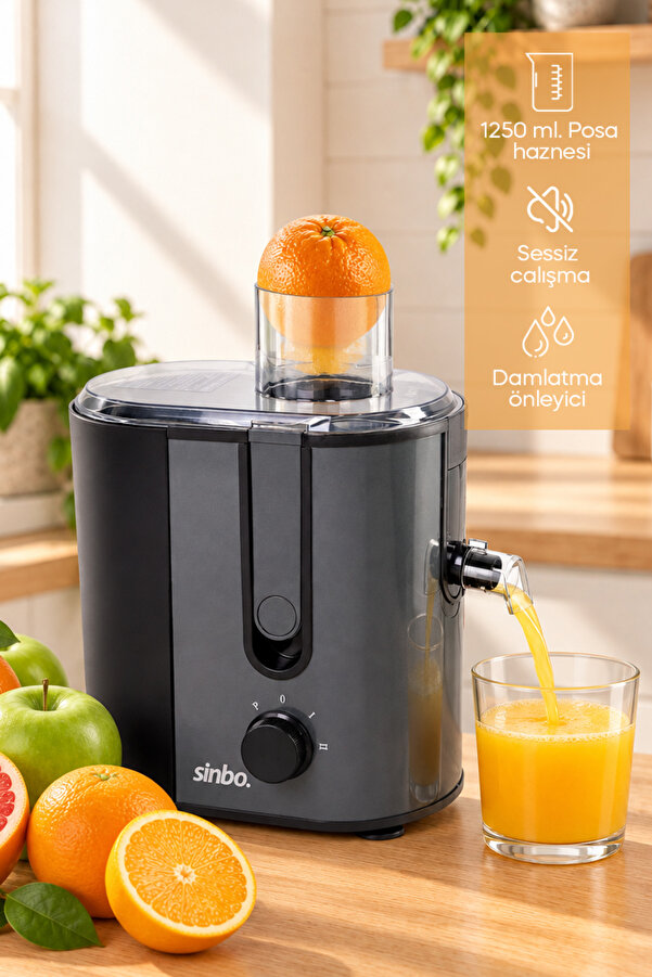 Sinbo SJ-3148 Katı Meyve Sıkacağı