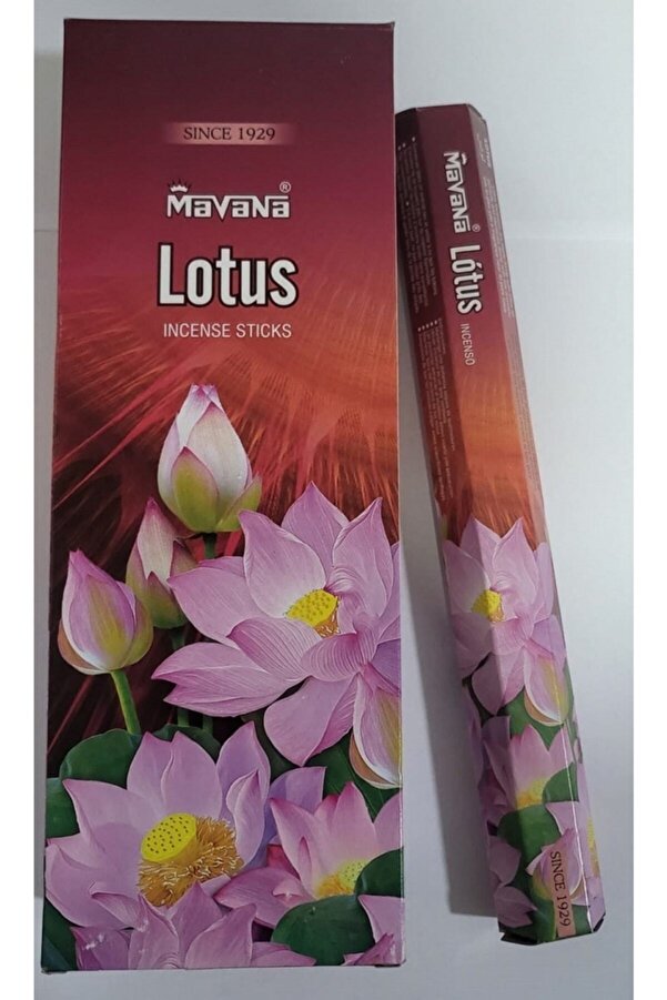 Mavana Lotus Kokulu Çubuk Tütsü - 20 Sti̇ck