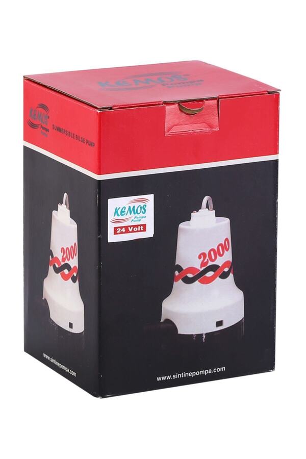Kemos Si̇nti̇ne 2000 24 Volt Sıvı Transfer Pompası