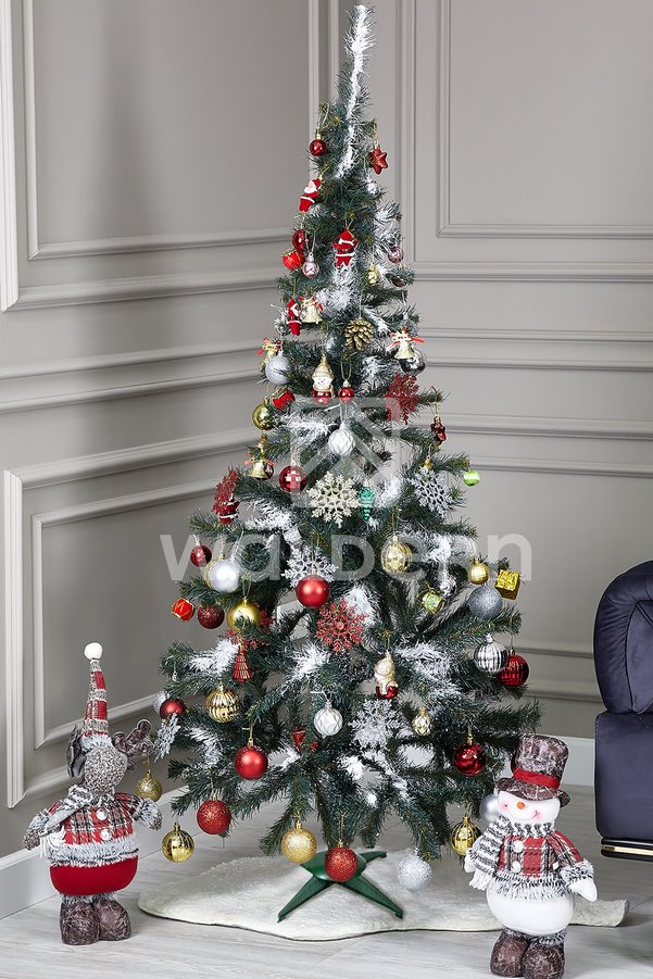 Waldern Luxury Series 150 CM 260 Dal Plastik Ayaklı Yılbaşı Çam Ağacı