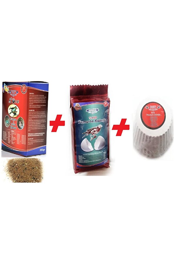 Beati̇ful Food Muhabbet Kuşları Ve Tropi̇kal Kuşlar Içi̇n Kızıştırma & Dölülük Maması 250Gr Yumurta Kabuğu 250 Gr