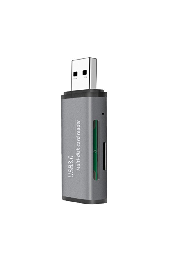 Ads-105 Usb 3.0 Hızlı Card Reader Sd/Tf Hafıza Kart Okuyucu-(5775)