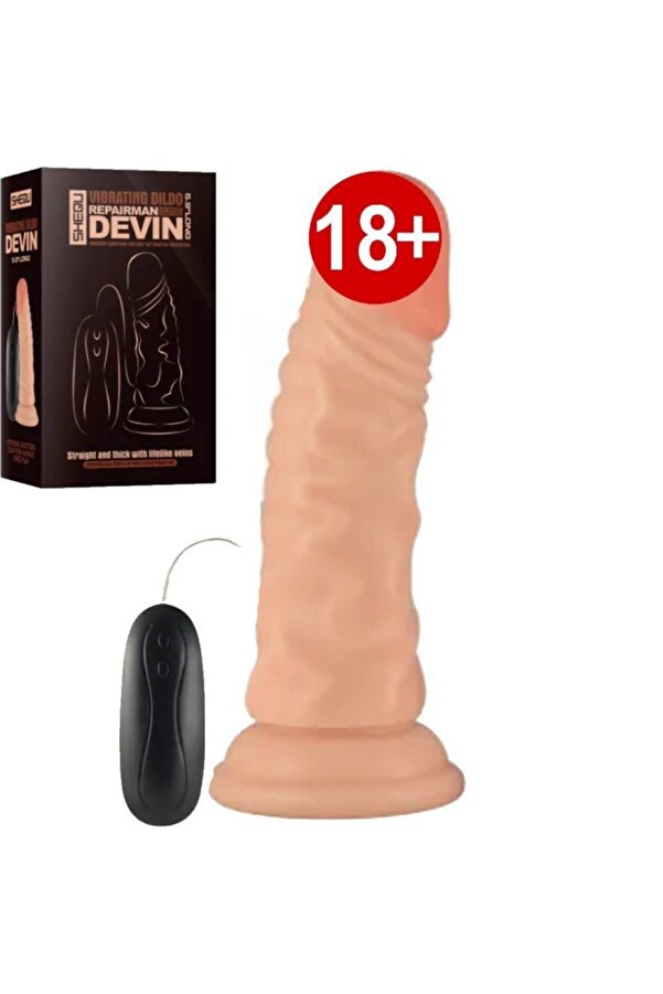 Leten Shequ Devi̇n 13 Cm Reali̇sti̇k Vi̇bratör
