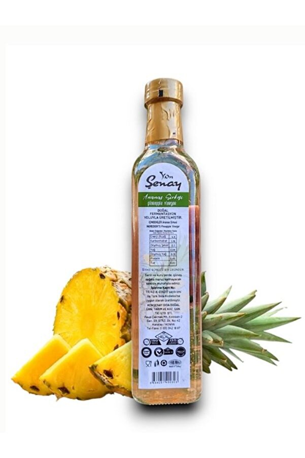 Ananaslı Detoks Si̇rkesi̇ Ananas Si̇rkesi̇ 500 Ml