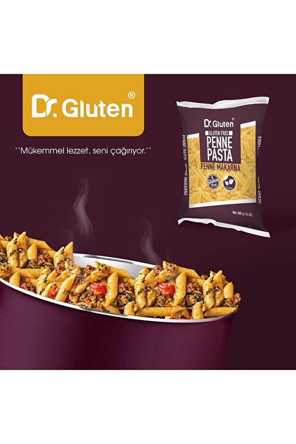 Glutensi̇z Boru Makarna (Penne) 400 Gr.