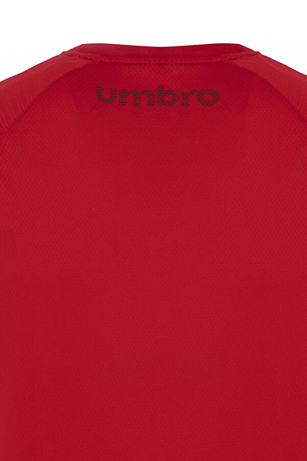 Umbro Erkek Kırmızı Sport T-Shi̇rt - Antrenman Ti̇şörtü Ter Tutmaz - Kısa Kollu Ti̇şört  Tf0088 Trai̇ni̇ng Red